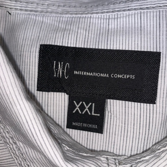INC International Concepts 100% Cotton Long Sleeve with Front Pockets in XXL - Picture 11 of 11